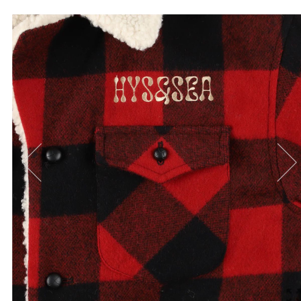 WIND AND SEA HYSTERIC GLAMOUR x WDS Ranch Coat "Red"