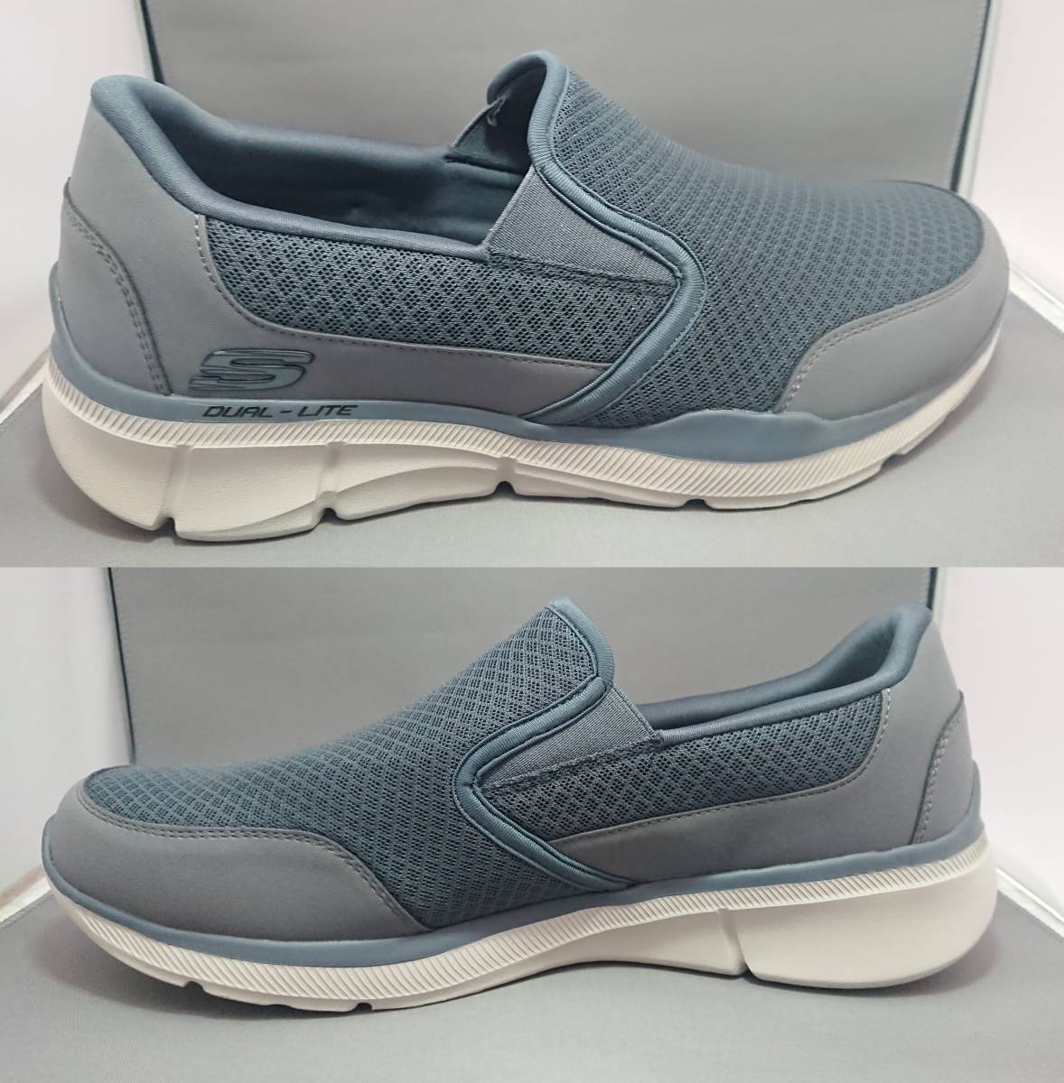 【未使用品】SKECHERS EQUALIZER 3.0 BlueGate チャコール 29.5cm スケッチャーズ イコライザー3.0 52984_画像4