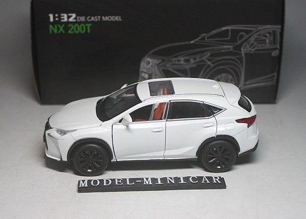 ▲超希少！LEXUS 1/32 レクサス NX NX200T SUV 白 新品 金属製_画像1