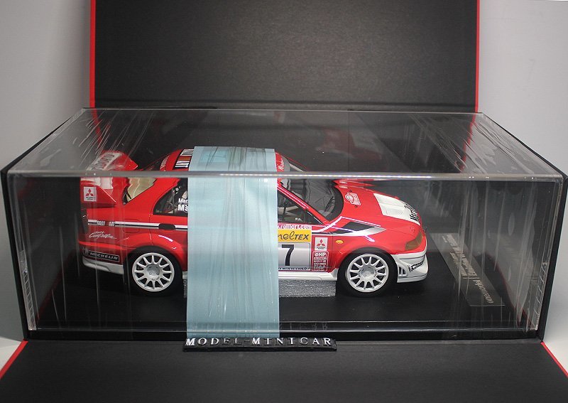 ▲超希少！世界限定！ONEMODEL 1/18 ランサーエボリューション Lancer Evo 6 VI 6.5 Tommi Makinen #7 Resin Model ONE MODEL 中古品_画像2