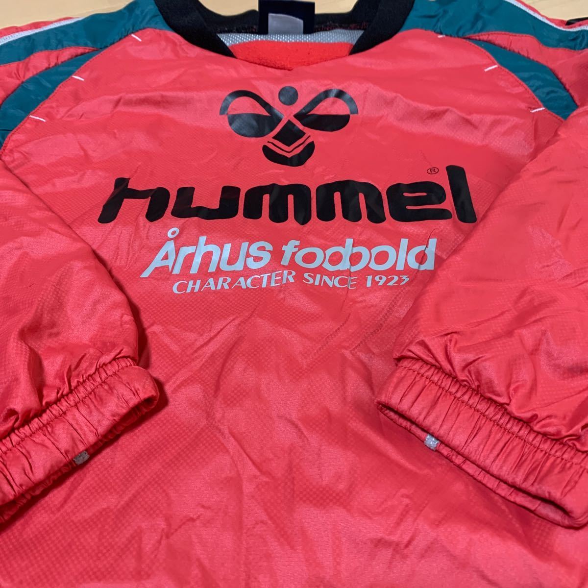 サッカー hummel ヒュンメル ピステ 上下 冬用　厚手　140サイズ_画像2