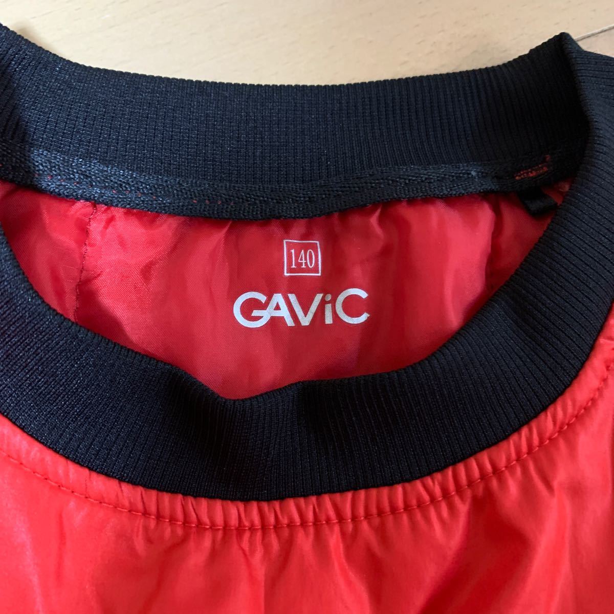 サッカー GAVIC ガビックピステ　上下　厚手　冬用140サイズ_画像3