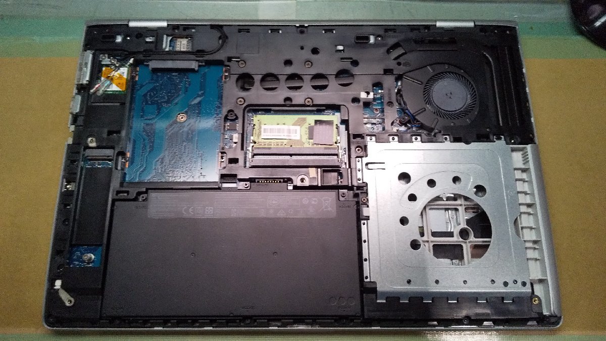 ◎ジャンク BIOSパス有◎HP ProBook 650 G5 5FP33AV Intel Core i5 第8世代 メモリ8GB HDDなし 15.6インチ/1117e3_画像7