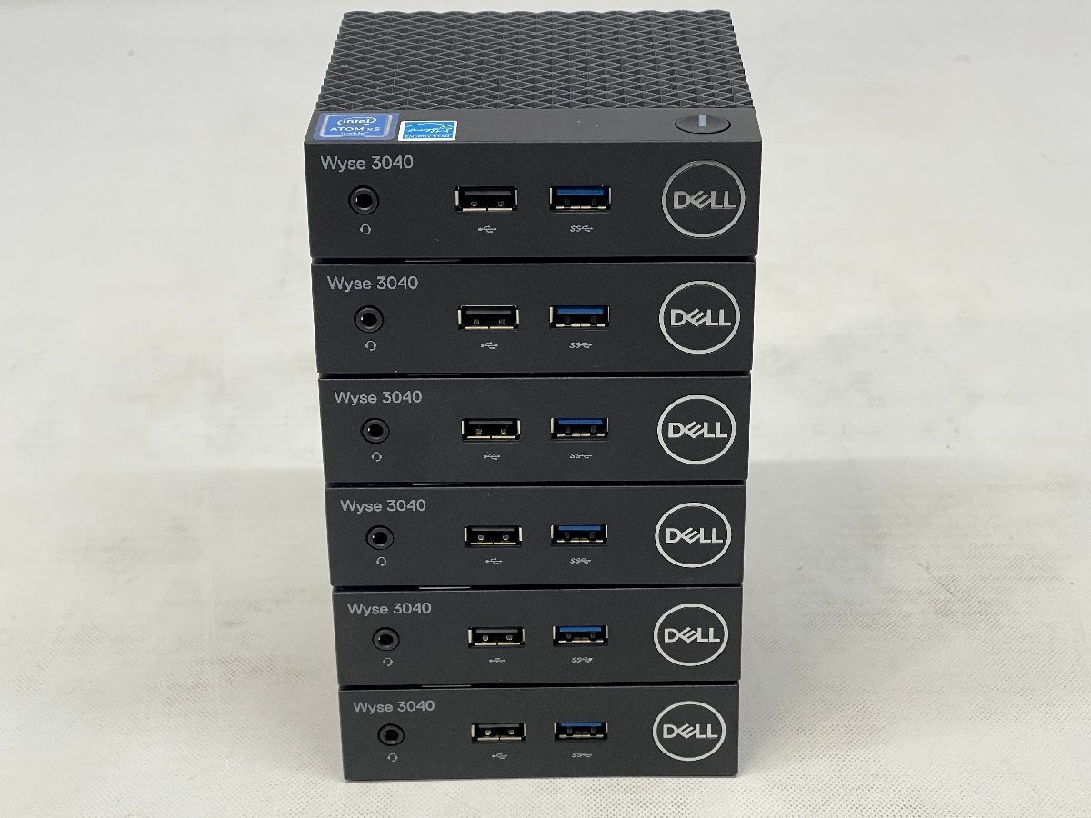 ★Dell Wyse 3040 Thin Client★5台セット★Atom X5-Z8350 @1.44GHz/2GB/16GB(eMMC)/ACアダプター★0907-I_画像4