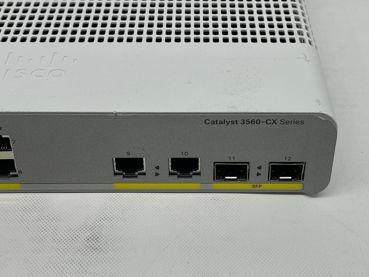 2022年最新入荷 ☆Cisco Catalyst Series☆WS-C3560CX-8TC-S☆初期化済