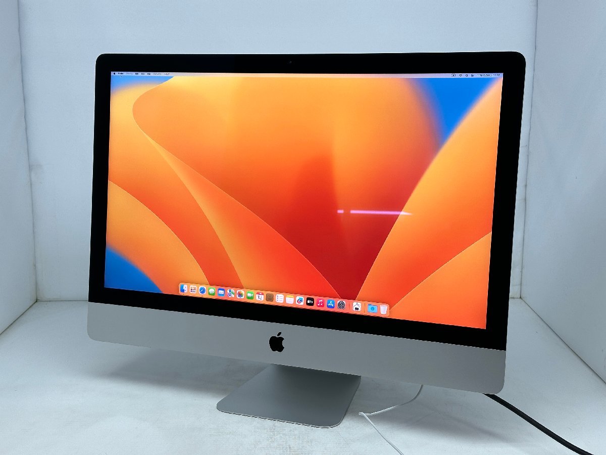 新発売の ☆Apple iMac Ventura☆1113-I 580/macOS Pro @3.80GHz/32GB