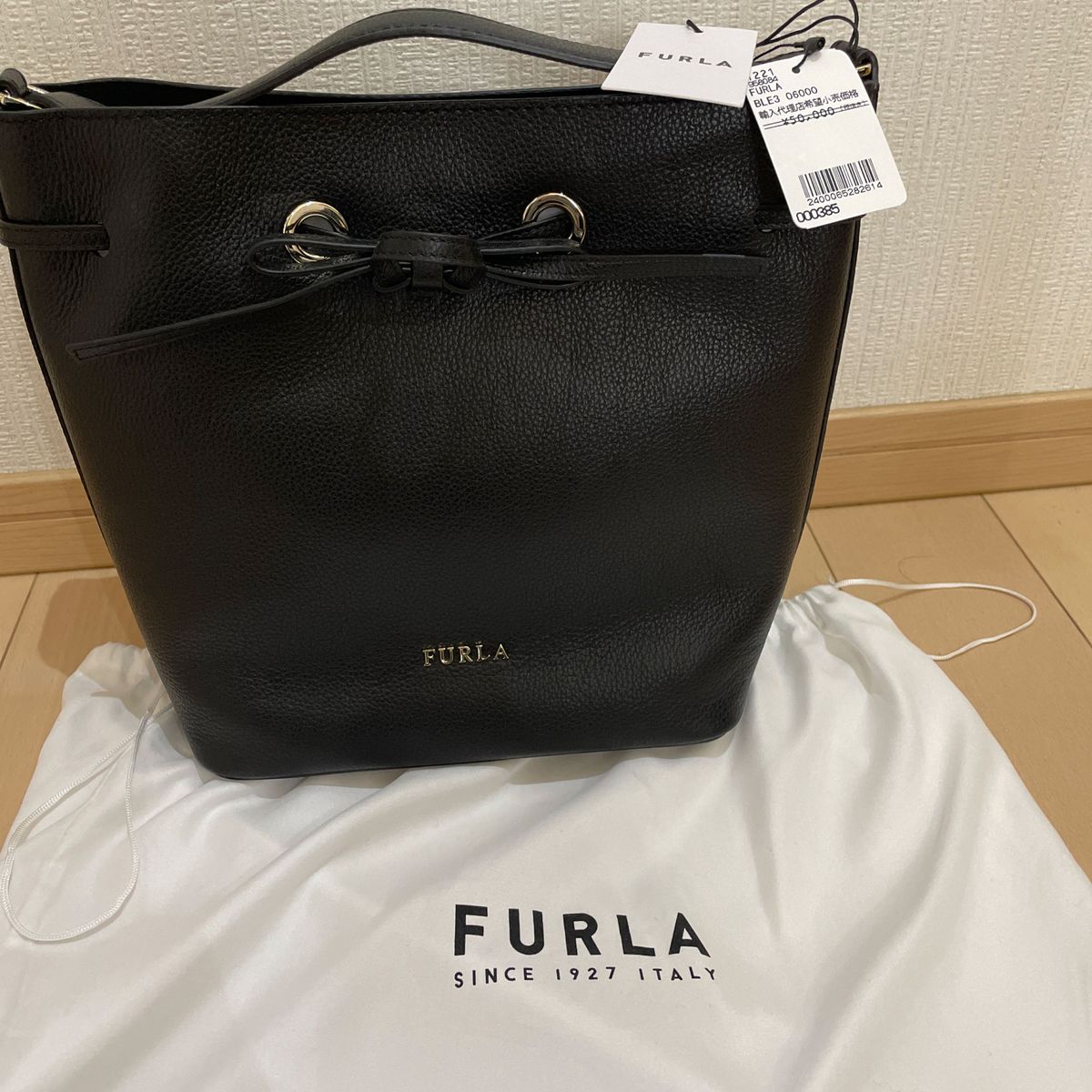 未使用 FURLA フルラ ハンドバッグ ショルダーバッグ 巾着バッグ
