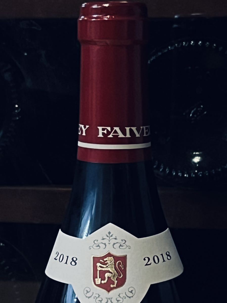 【1円スタート】フェヴレ　シャンボール ミュジニー 1er オー ボー ブリュン 2018【FAIVELEY Chambolle Musigny 1er Aux Beaux Bruns】_画像3