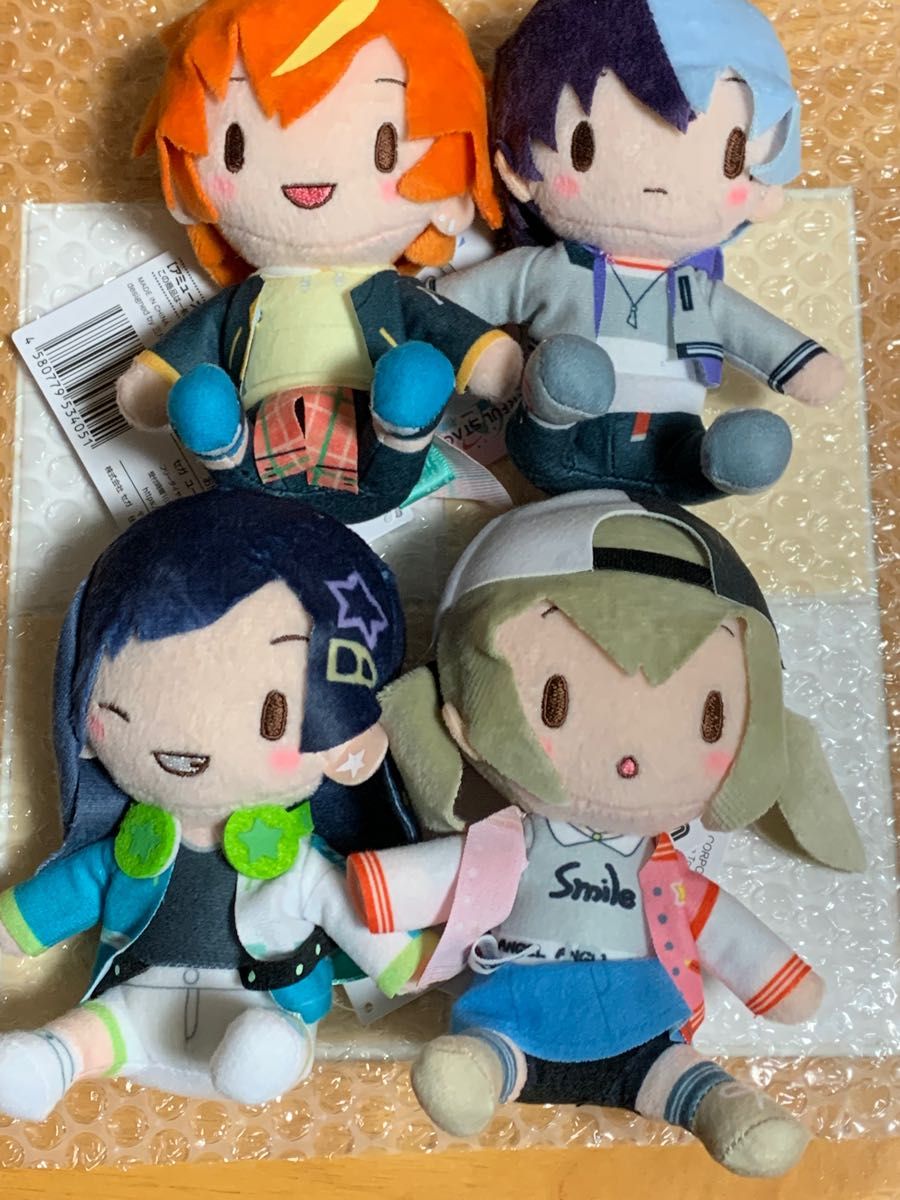 ふわぷち ミニぬいぐるみ Vivid BAD SQUAD (全4種) - ぬいぐるみ本体 ふわぷち ミニぬいぐるみ Vivid BAD SQUAD (全4種) - ぬいぐるみ本体