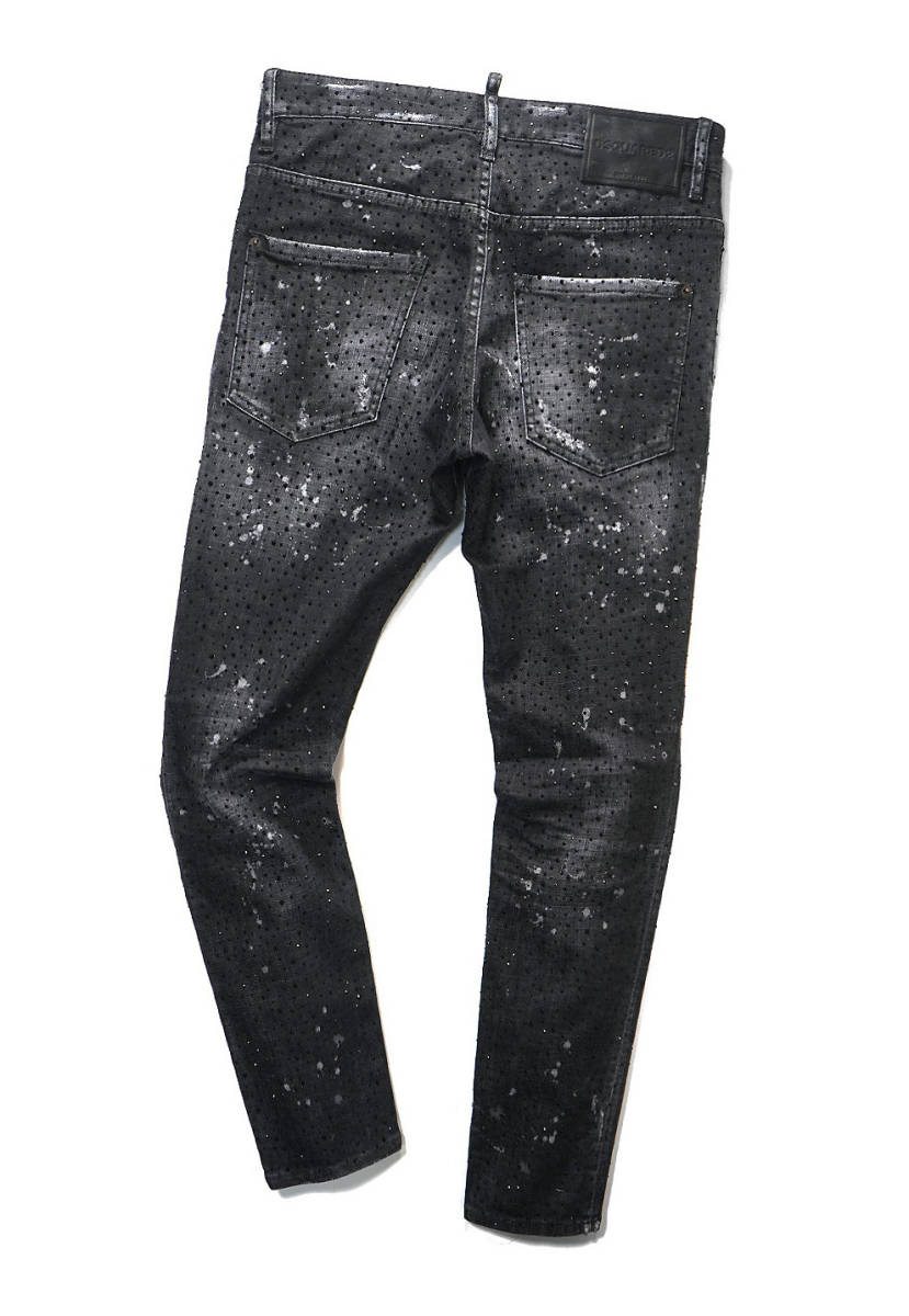 新品170 500円【DSQUARED2】ディースクエアード/22‐23AW/Black Dark