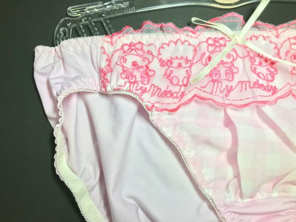 66 SANRIO マイメロ レース ストレッチ パンティ ＬＬ ツルツル サンリオ_画像2