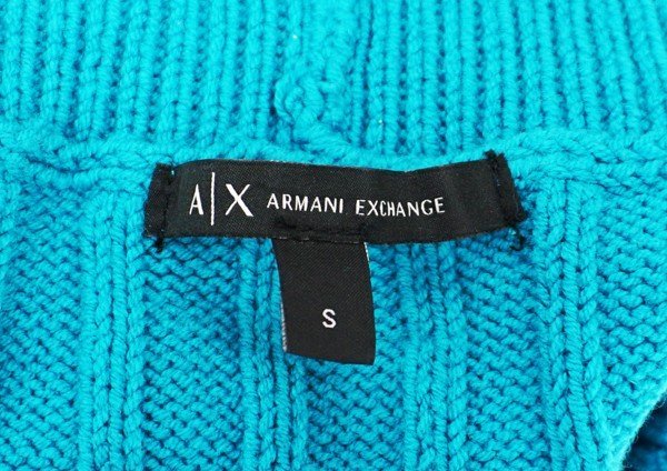 ◇【ARMANI EXCHANGE アルマーニ エクスチェンジ】ニットワンピース S_画像4