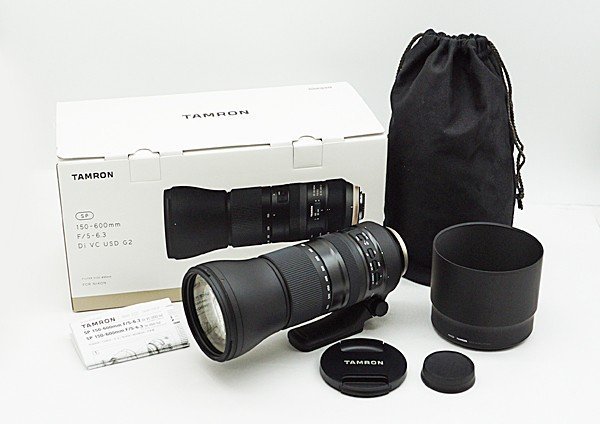 ◇美品【TAMRON タムロン】レンズ SP 150-600mm F5-6.3 DI VC USD G2 ニコンFマウント用 A022 一眼カメラ用レンズ_画像9