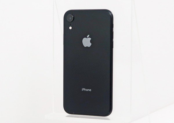 ◇ジャンク【docomo/Apple】iPhone XR 128GB SIMロック解除済 MT0G2J/A スマートフォン ブラック_画像1