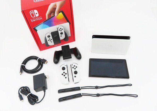 ◇美品【任天堂】Nintendo Switch/ニンテンドースイッチ本体 有機ELモデル HEG-S-KAAAA ホワイト_画像8