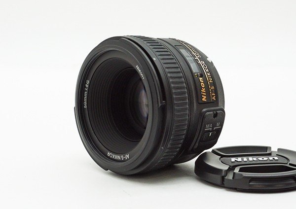 ◇【Nikon ニコン】AF-S NIKKOR 50mm f/1.8G 一眼カメラ用レンズ_画像1