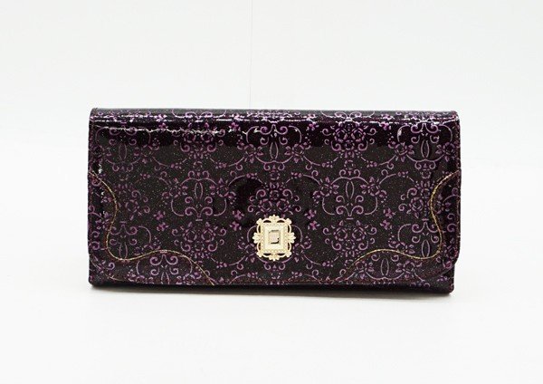 ◇美品【ANNA SUI アナスイ】ルーミー がま口長財布_画像1