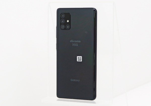 ◇【docomo/SAMSUNG】Galaxy A51 5G 128GB SC-54A スマートフォン プリズムブリックスブラック_画像1