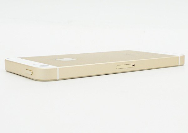 ◇【SoftBank/Apple】iPhone SE 64GB SIMロック解除済 MLXP2J/A スマートフォン ゴールド_画像5