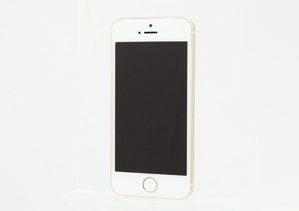 ◇【SoftBank/Apple】iPhone SE 64GB SIMロック解除済 MLXP2J/A スマートフォン ゴールド_画像2