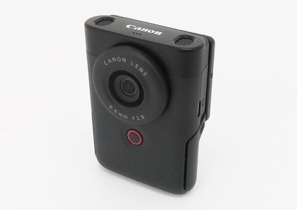 ◇美品【Canon キヤノン】PowerShot V10 ブラック (キャノン) コンパクトデジタルカメラ