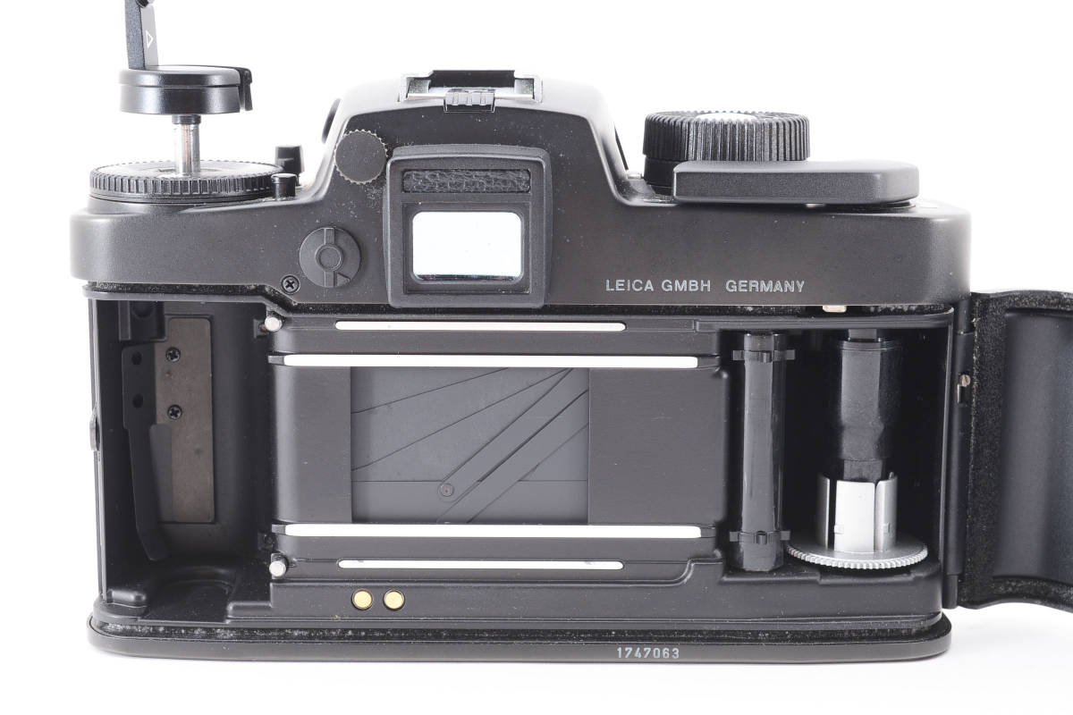 ★超極上品★ ライカ Leica R6 ブラック ボディ ＃C020_画像9