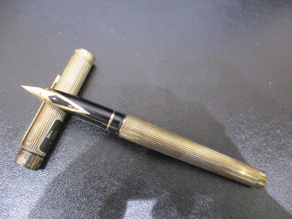 16065　筆記用具★SHEAFFER シェーファー 万年筆　タルガ ペン先 14K ゴールド_画像2