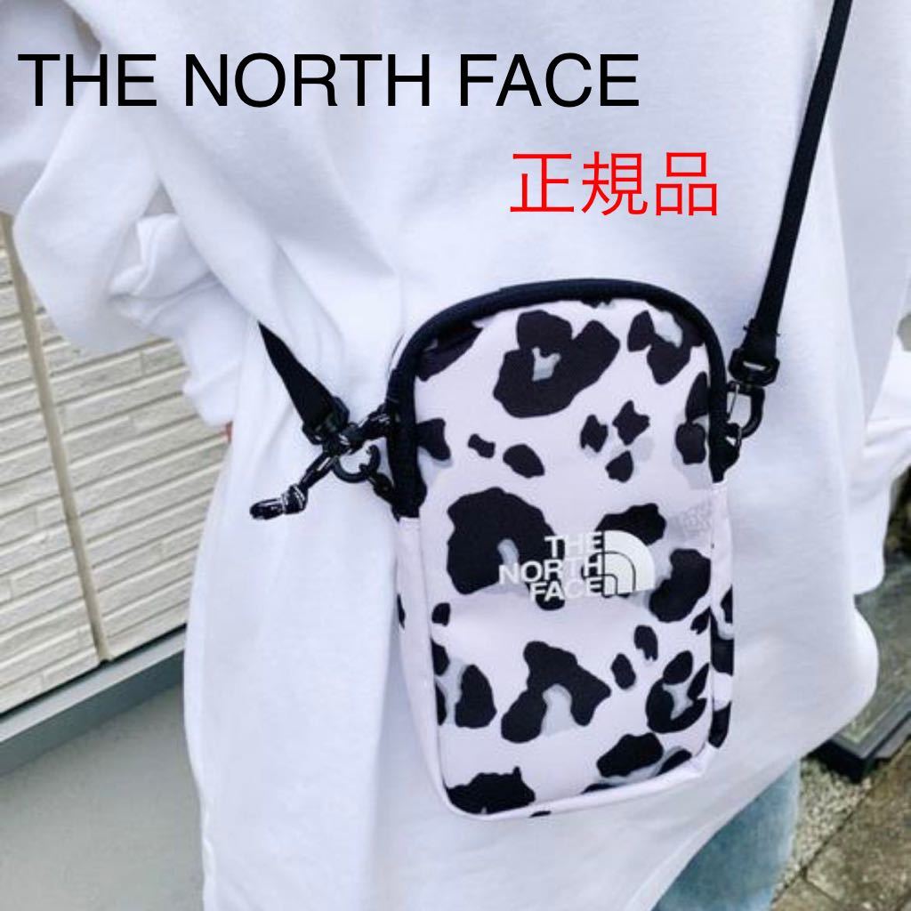 THE NORTH FACE ノースフェイス ショルダーバッグ ミニバッグ アニマル柄 ヒョウ柄 ブラック ホワイト SIMPLE MINI BAG