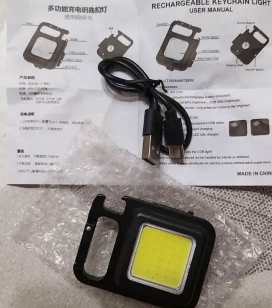 COBライト キャンプ　アウトドア LED 投光器 マグネット コンパクト 栓抜 コンパクト カラビナ ライト 軽量 ウォーキング