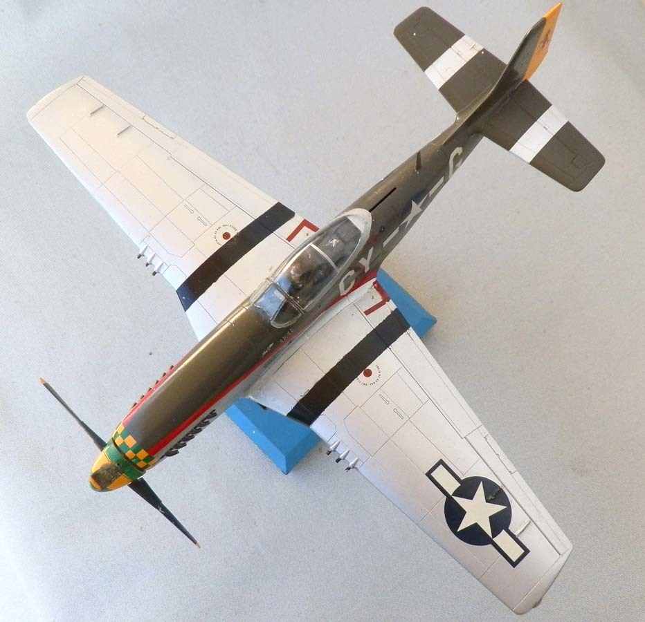 【完成品】ハセガワ 1/48 P-51D ムスタング_画像1