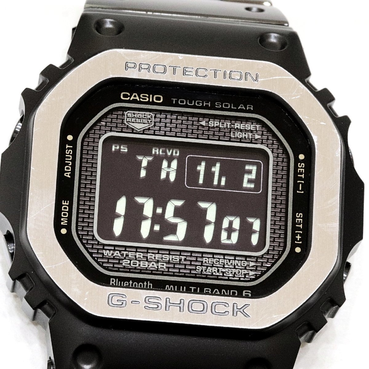 カシオ　G-SHOCK　Gショック　GMW-B5000MB-1JF　腕時計　電波ソーラー　Bluetooth　クォーツ　メンズ_画像5