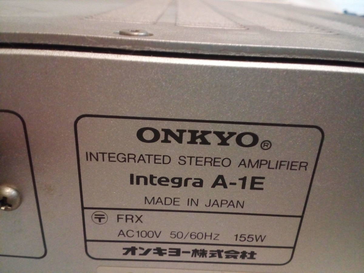 AV機器 プリメインアンプ ONKYO integra A-1E オンキョー_画像4