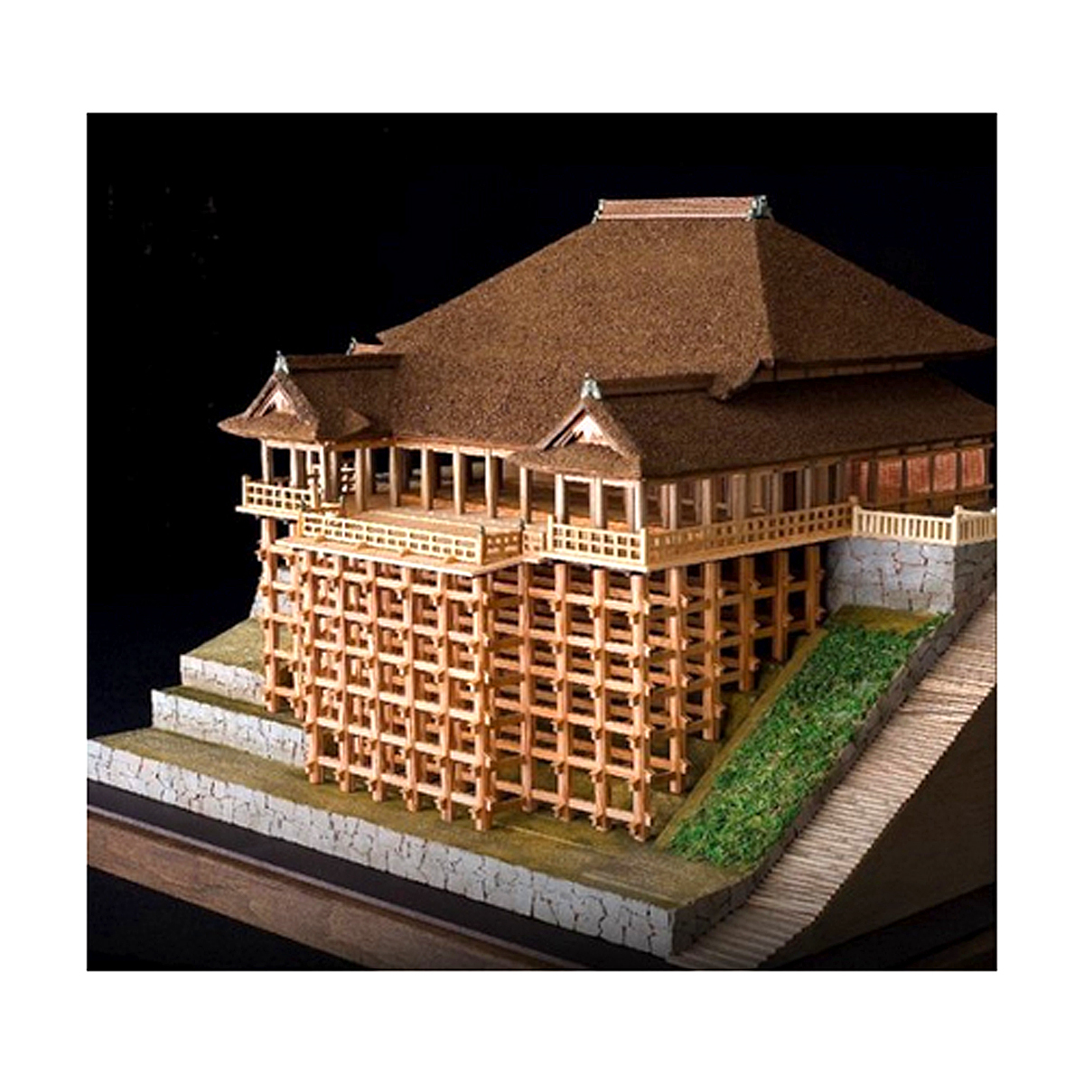 Yahoo!オークション - 小林工芸 1/100 清水寺 本堂舞台 木製美術 Yahoo!オークション - 小林工芸 1/100 清水寺 本堂舞台 木製美術