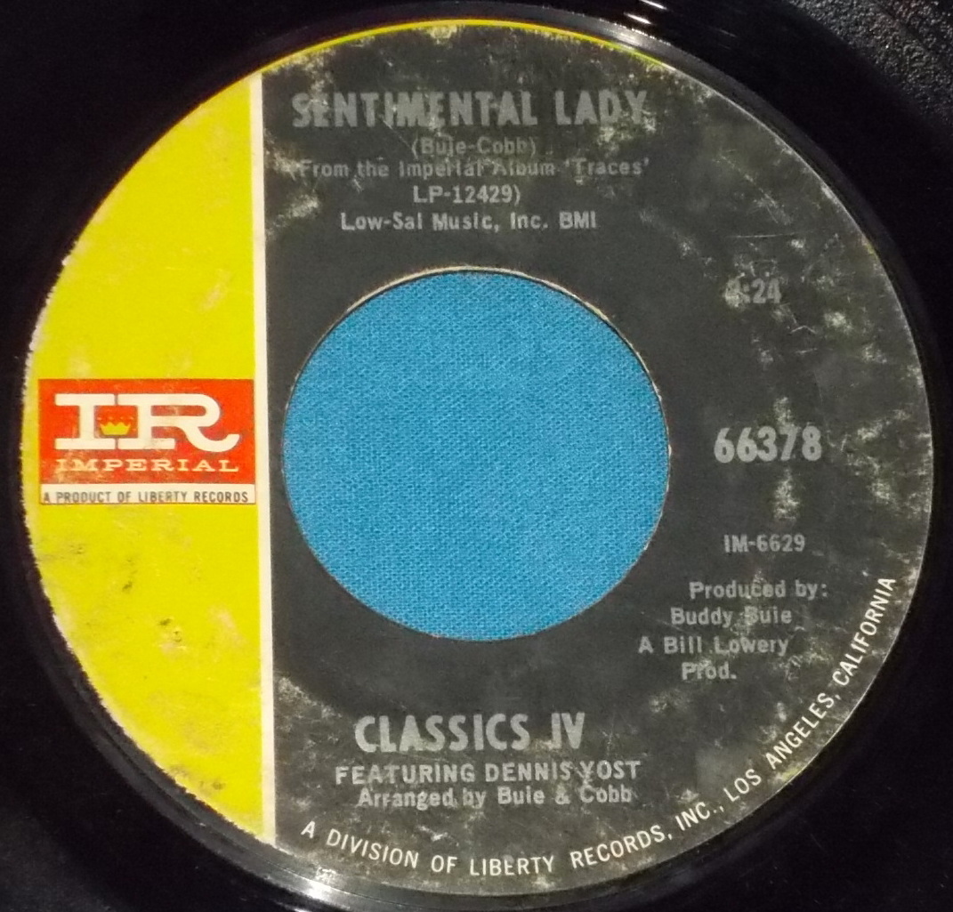 ☆7inch EP★US盤●CLASSICS IV/クラシックス・フォー「Everyday With You Girl/エヴリデイ・ウィズ・ユー・ガール」60s名曲!●の画像3