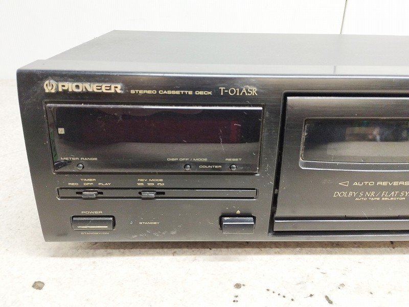 PIONEER パイオニア カセットデッキ T-01ASR ジャンク_画像4