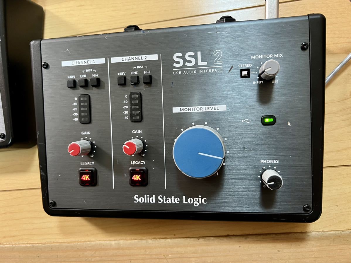 ② SSL (Solid State Logic) (SSL2+ 2台 SSL2 2台)USBオーディオインターフェイス 全部通電OK _画像2