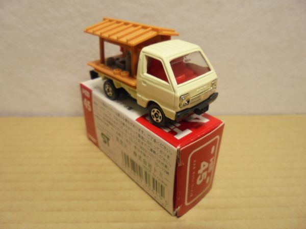 絕版No.45 Suzuki Carry Ramen Shop Red TOMY 原文:絶版　No.45　スズキ キャリー ラーメン屋　赤TOMY