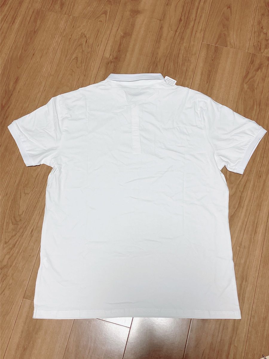 ポロシャツ 半袖 Tシャツ 白シャツ メンズ レディース 襟付き ホワイト 薄手