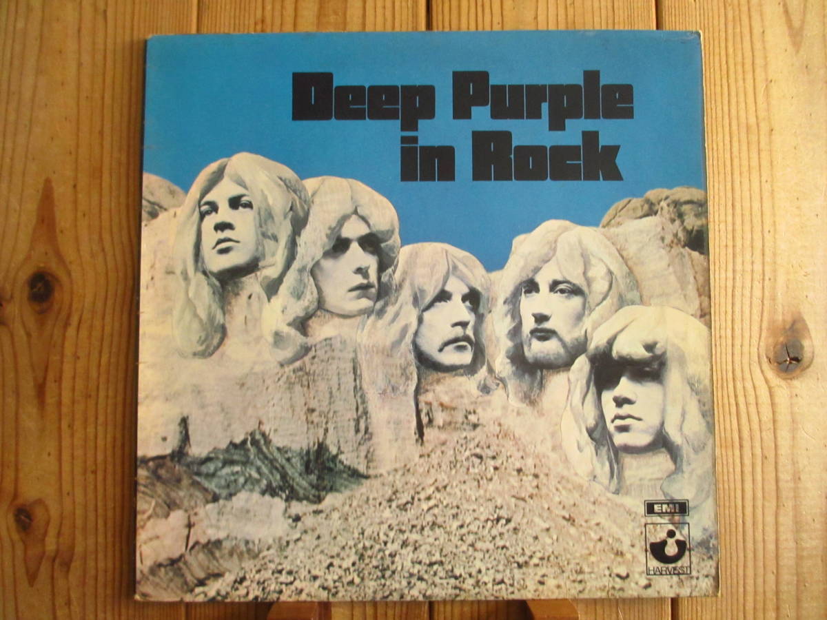 オリジナル / Deep Purple / ディープパープル / 最高傑作 / In Rock / Harvest / SHVL 777 / UK盤_画像1
