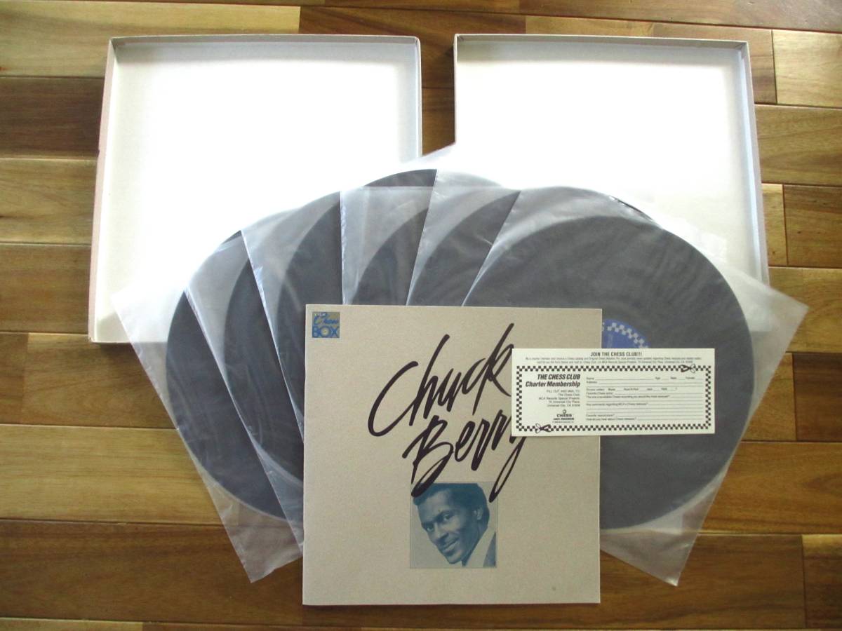6枚組LP ボックス / Chuck Berry / チャックベリー / The Chess Box / Chess / CH6-80001 / US盤 / ブックレット付_画像3