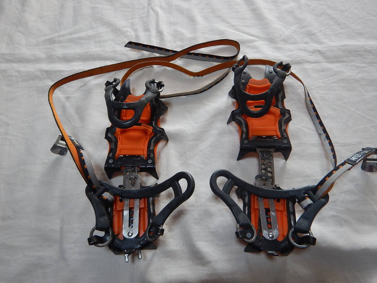 即決 PETZL ペツル シャルレ バサック 12本爪アイゼン アイスクライミング 冬山 雪山登山　バックカントリー バリエーション_画像1