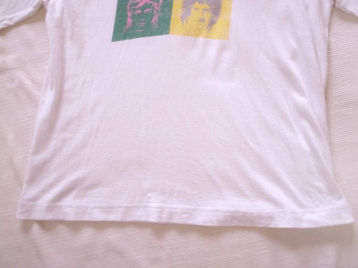 80s当時のオリジナル Vintage QUEEN 10th Anniversary T shirt クイーン HOT SPACE 来日公演 ヴィンテージT バンドT ロックT ツアーT _画像5