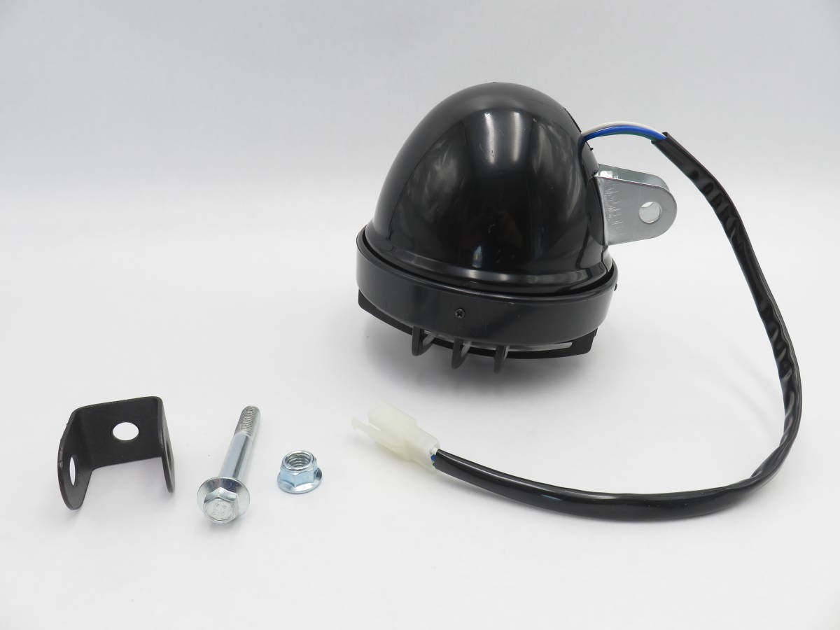新品 ヘッドライト LED ビンテージ クラシック アメリカン タイプ 汎用 ライトガード付 ベーツ タイプ_画像4
