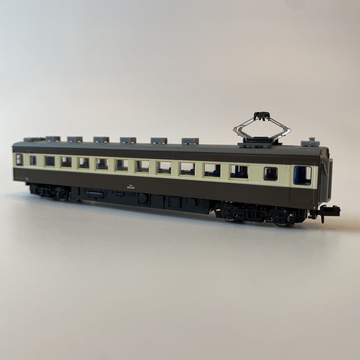 マイクロエース モハ80100 M車 品番A3992 国鉄80系 関西急電色タイプ セット バラシ品_画像1