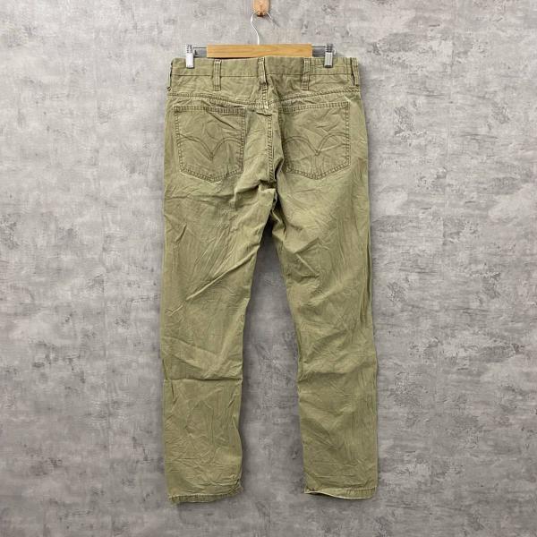 Levi's505 TROUSER ベージュ カラーパンツ 白タブ ジップフライ 32×32 実寸W32in 050410003 USA 海外輸入 古着 L10093_画像2