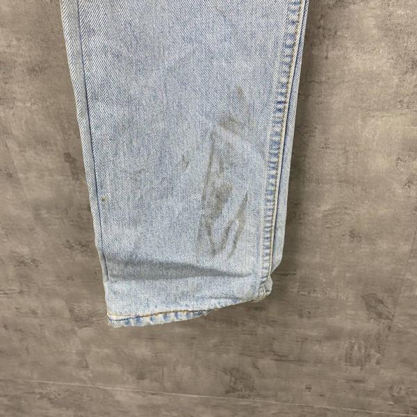 Levi's505 04 ライトブルー デニムジーンズパンツ 赤タブ ジップフライ レディース W30 実寸W28in USA 海外輸入 古着 L10592_画像8