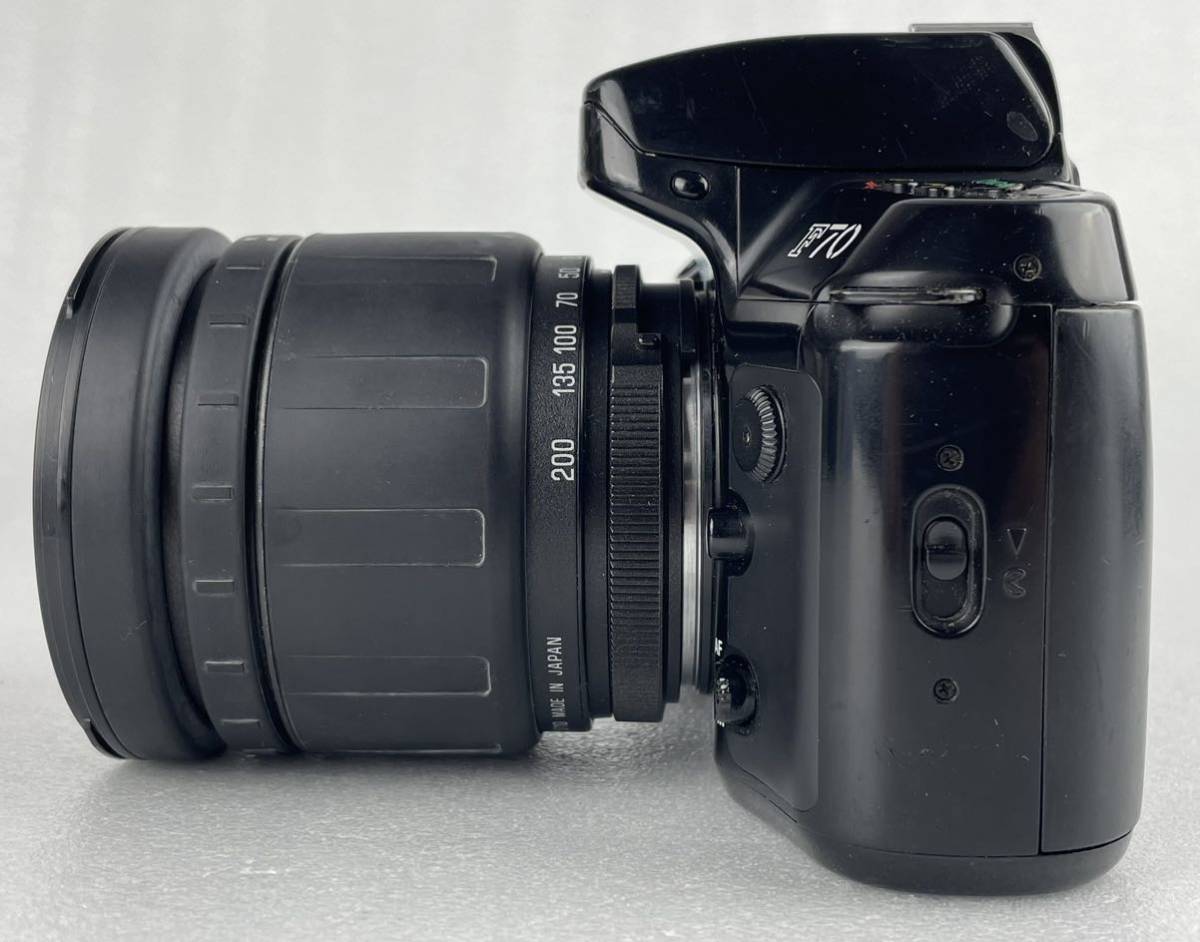 真756【Nikon/ニコン】Nikon F70 レンズ付き TAMRON AF ASPHERICAL LD 28−200mm 1:3.8−5.6 φ72 カメラ_画像7