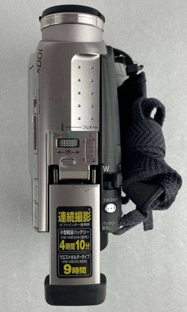 真749【Panasonic/パナソニック】Panasonic『NV-DS7』MiniDVビデオカメラ バッテリー付き『VW−VBD23』の画像8