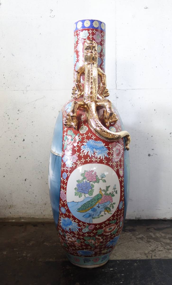 伝統工芸 工芸美術 *高級大型工芸品 古玩*薩摩焼 SATSUMA-YAKI 伝統工芸 工芸美術 *高級大型工芸品 古玩*薩摩焼 SATSUMA-YAKI