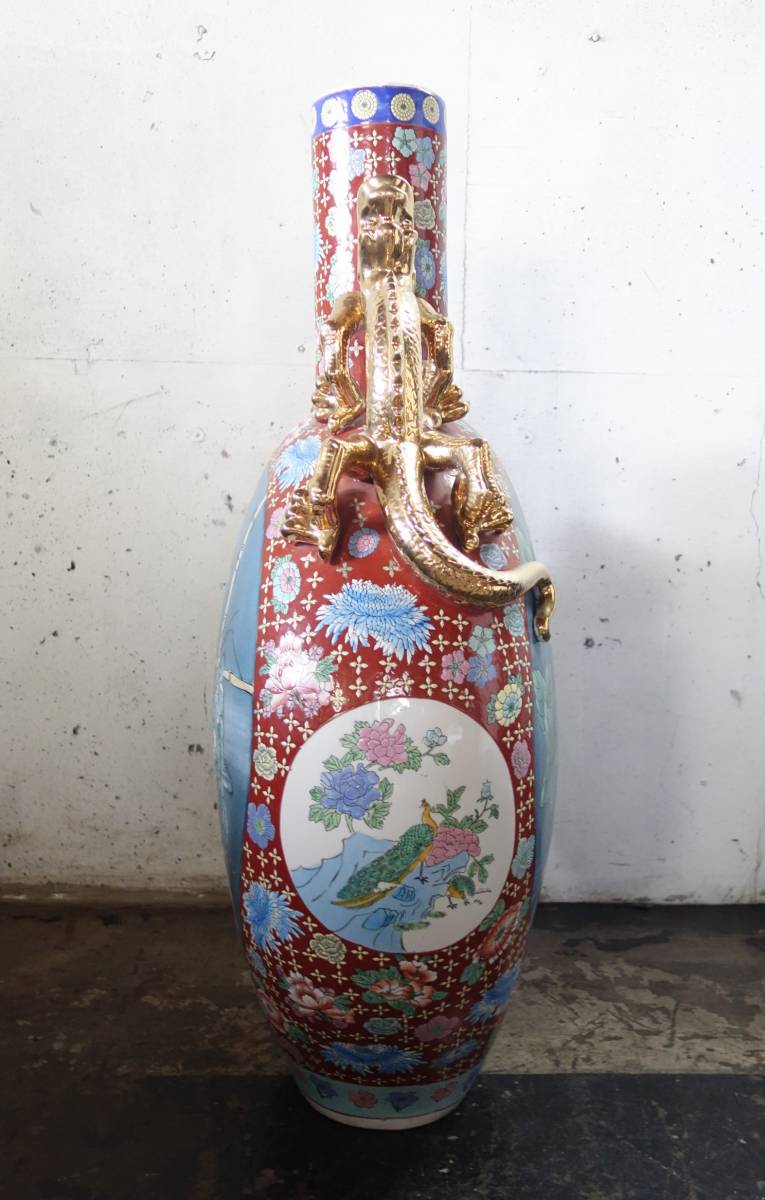 伝統工芸 工芸美術 *高級大型工芸品 古玩*薩摩焼 SATSUMA-YAKI 伝統工芸 工芸美術 *高級大型工芸品 古玩*薩摩焼 SATSUMA-YAKI